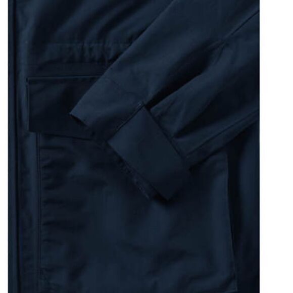 Land’s End full zip Waterproof Squall Lightweight Raincoat parka with hood XLT - Picture 6 of 8